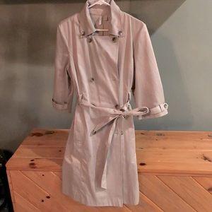 Old Navy - Dress Trench Coat - Large - Khaki